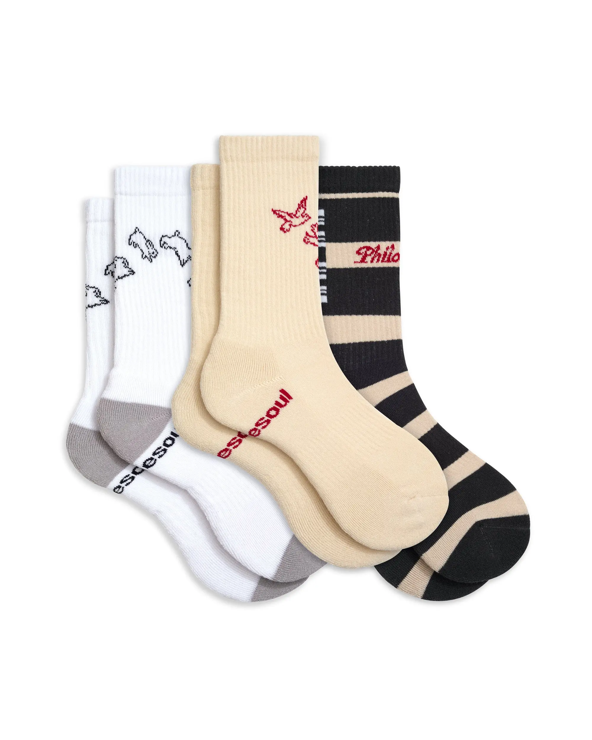 Mina High Sock 3 Pack Mixed
