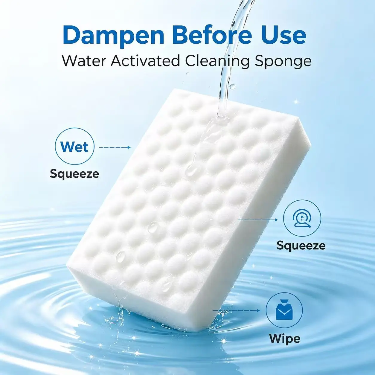 Magic Sponge Eraser - 10-Pack Nano Cleaning Foam for Multi-Surface Home Care Cleaning