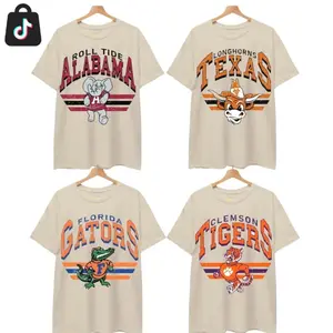 [Sale off 50%] Custom University Vintage College T-shirt, Vintage T-shirt All Teams , Classic Sport T-shirt, Gifts For Sport Cotton YFA