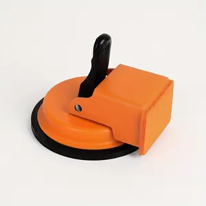 1 Heavy-duty Floor Gap Repair Tool, Home Repair Tools, featuring a powerful suction cup design that securely adheres to deeply textured laminate or vinyl flooring, ensuring precise movement without slipping. Easy to operate: simply clean the surface