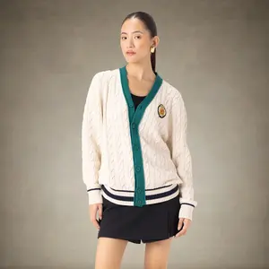 Women's Cable Knit Cardigan
