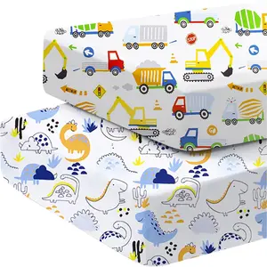 2 Pack  Sheets 52in x 28in | Bedding for  Bed Soft Breathable Cotton Sheets for Standard  and  Mattresses,  Sheet