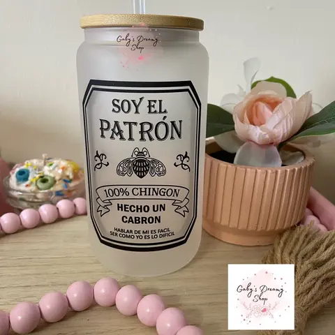 El Patron Glass Cup