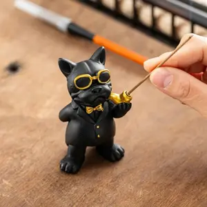 Creative Pipe-Shaped Incense Holder, Unique Desk Decor for Study Room, Stylish Perfume Diffuser, Single Piece Suitcase Sunglasses Design