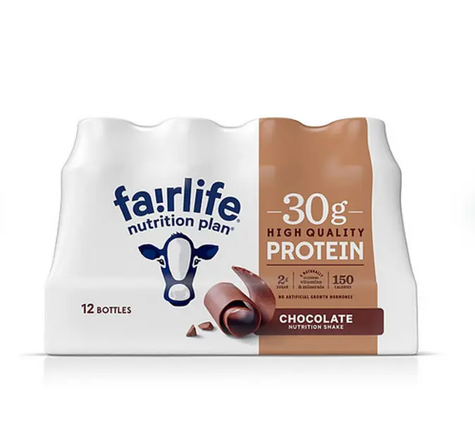 Chocolate Protein Shake 30g, Fairlife Nutrition Plan 30g Protein Shake, Chocolate, 11.5 fl. oz., 12 pk