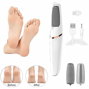 Electric Foot Grinder for Home Use - Automatic Exfoliating Grinding Machine for Dead Skin Calluses and Pedicure - Model for Home Use Manicure Nail crack heel Portable Professional Manicure Set Cutics