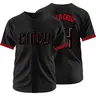 Men's Embroidered Baseball Jersey, Sporty Loose-Fit V Neck Breathable Shirt, Jersey Shirts, Casual Short Sleeve for All Seasons, Digital Letter Embroidery Design, Sports Clothing, Athletic Active Tops