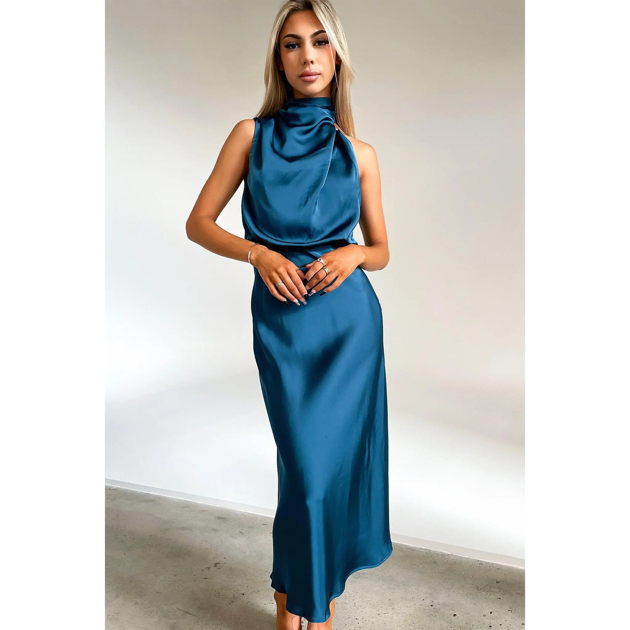 Santorini Maxi Dress - Emerald