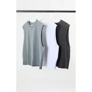 Pacsun Men's 3 Pack Cut Off Muscle T-Shirts