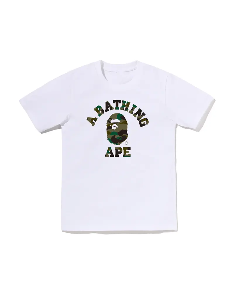 APE Camo College Graphic Tee