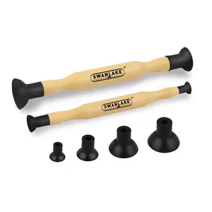 SWANLAKE Valve Lapper Set, Auto Repair Tools with 4 Suction Plates for Pumps & Plumbing Valves & Parts Maintenance