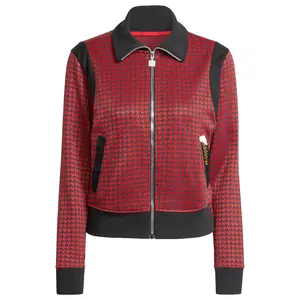 Adidas Originals Women’s Houndstooth Track Jacket, JY3461
