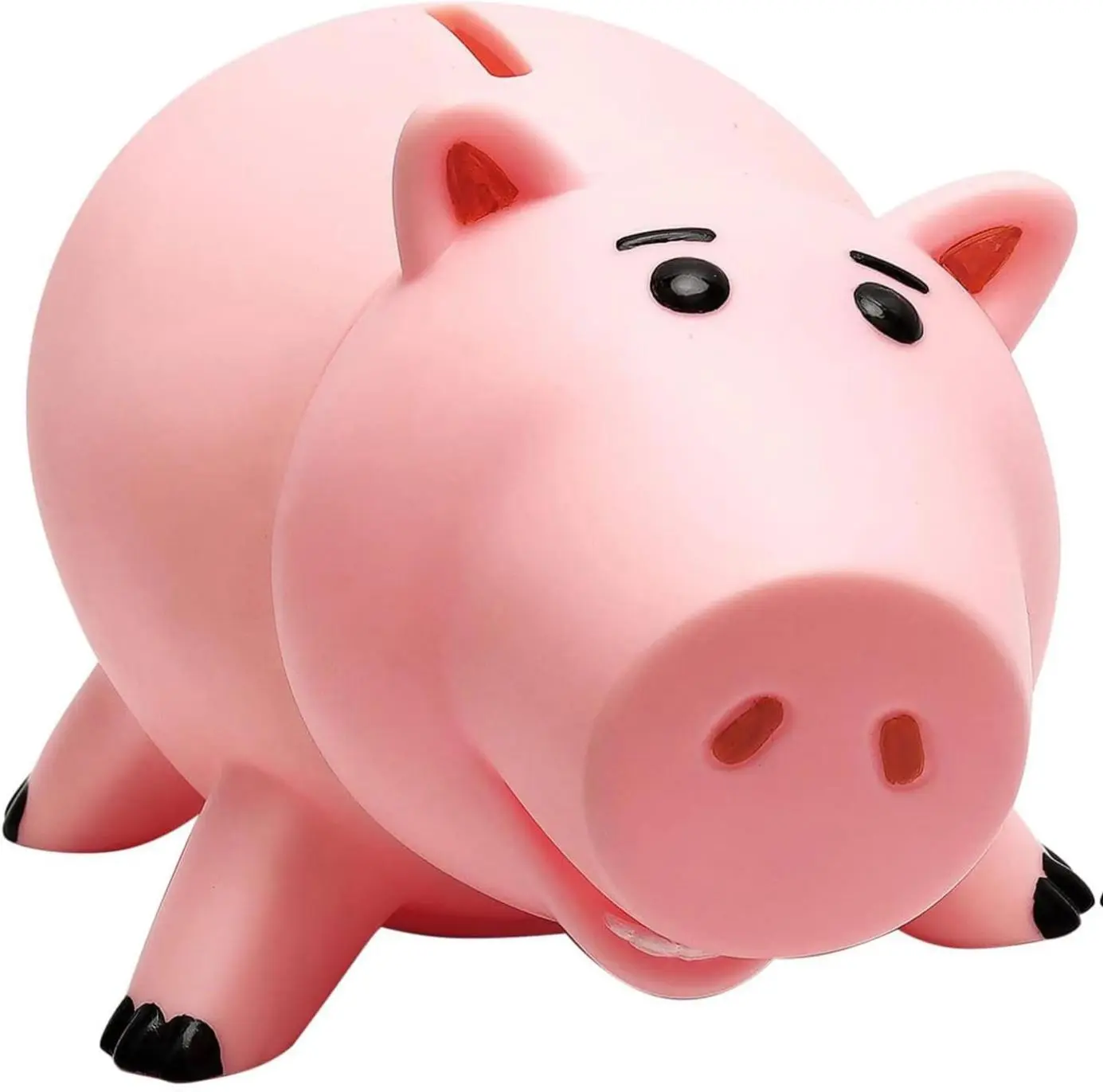 [New Deal] Piggy Bank, Cute Plastic Coin Bank for Boys and Girls, Unbreakable Pig Money Bank for Kids Gift (Pink), Decor, Cash Saving Box