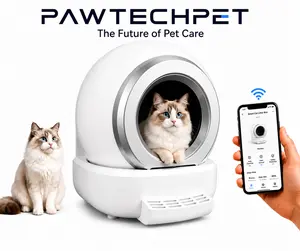 [PetEssentials] Pawtech Smart Low-Noise Auto-Cleaning Cat Litter Box (65L) - 2.4G WiFi APP-Controlled, Equipped with Smart Sensors, Safety Protection, Easy Maintenance #CatLitterBox#SmartLitterBox#CatLovers#PetEssentials