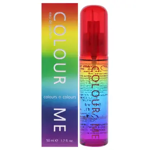 3.4 oz/1.7 oz Milton-Lloyd Colour Me Colours by Milton-Lloyd for Women - EDP Spray Floral Fragrance with Bergamot & Peaches Top Notes