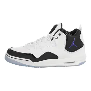 Jordan Courtside 23 Fabric Mid-Top Retro Basketball Shoes for Women in White and Black Trending Shoes, House White Official Shoes to Get / Maison Mihara Verifiable, with credentials and supporting global authentication