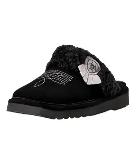 Women's Ariat Jackie Square Toe Slipper - Black