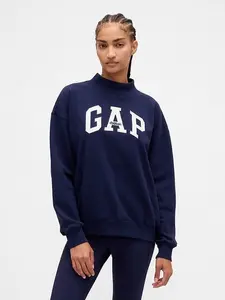 Heavyweight French Terry Oversized Mockneck Sweatshirt