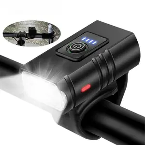 LED Bicycle Headlight – Type-C Rechargeable MTB & Road Bike Front Light