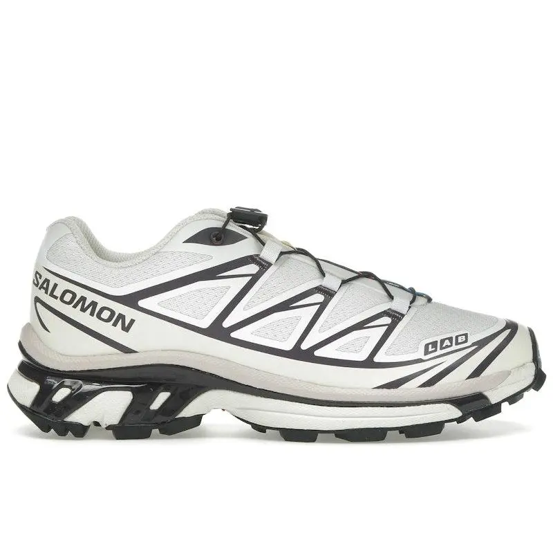Salomon Men's XT-6 White Vanilla Ice Plum Hiking Shoes, from StockX