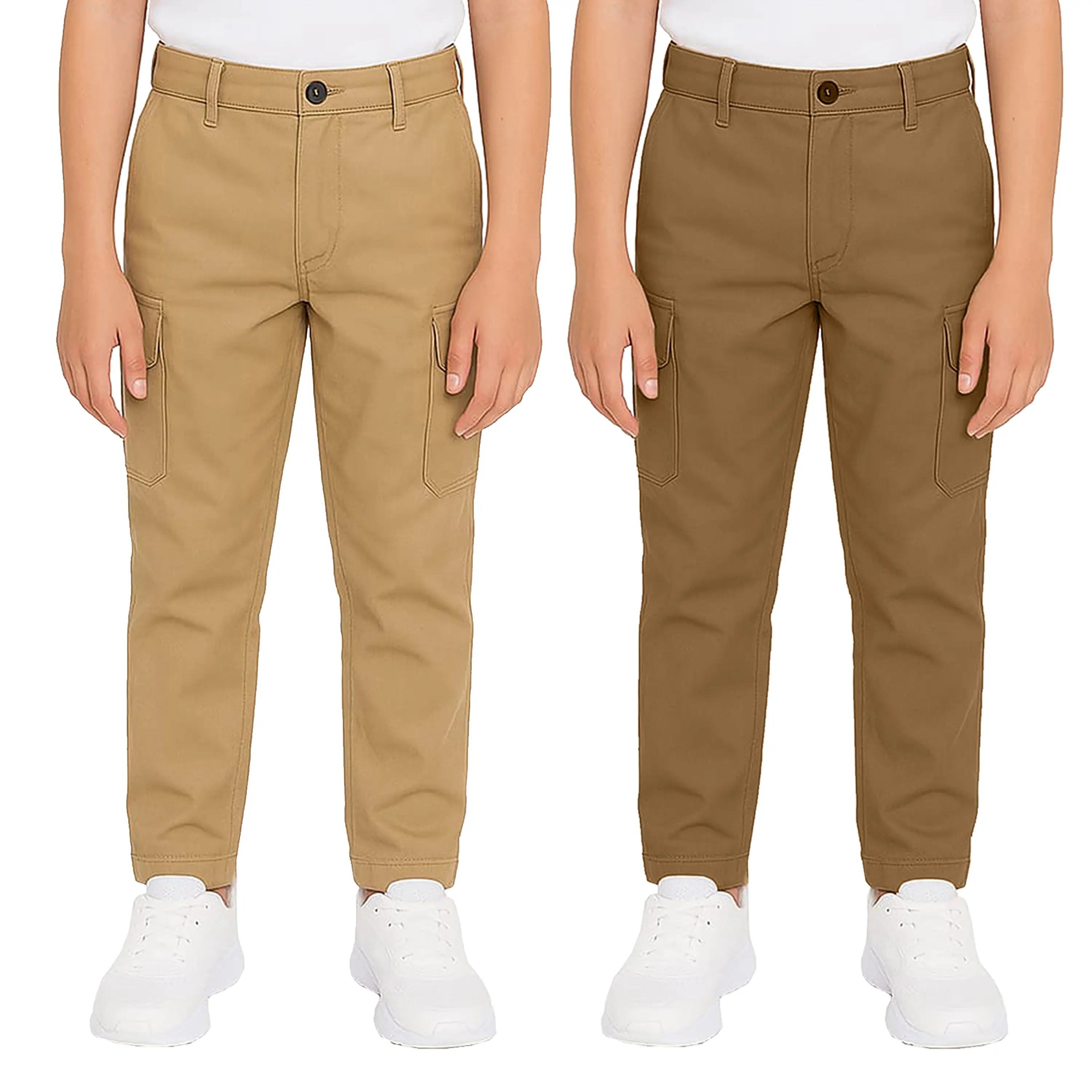 (2 Pack) Khaki - Timber