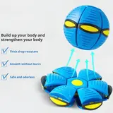 Magic Meta Ball, Magic Flying Saucer Bouncy Flat Disc Toy for Kids, Parent-child Interactive Educational Play Ball, Thickened Explosion-proof, Christmas Holiday Children Gift