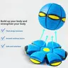 Magic Meta Ball, Magic Flying Saucer Bouncy Flat Disc Toy for Kids, Parent-child Interactive Educational Play Ball, Thickened Explosion-proof, Christmas Holiday Children Gift