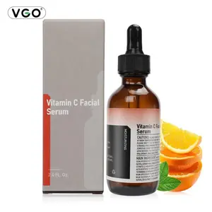 VGO Vitamin C Facial Serum Essence, 30ml /60ml Skincare Cleanser-B3 Gentle Acne facial serum Comfort deep hydration Hydrate Moisturizer Hydrating Moisturizing Nourishing Brightening Moisture