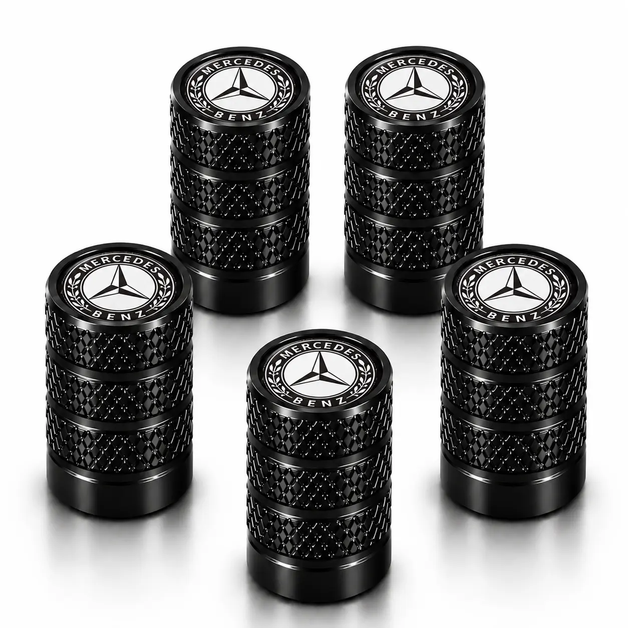 For Mercedes-Benz / Black / 5-Pack