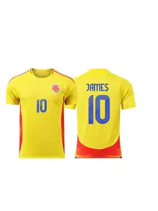 2026 men's t-shirt men women streetwear from Colombia high-quality 3D football print breathable quick-drying wetsuit beachwear