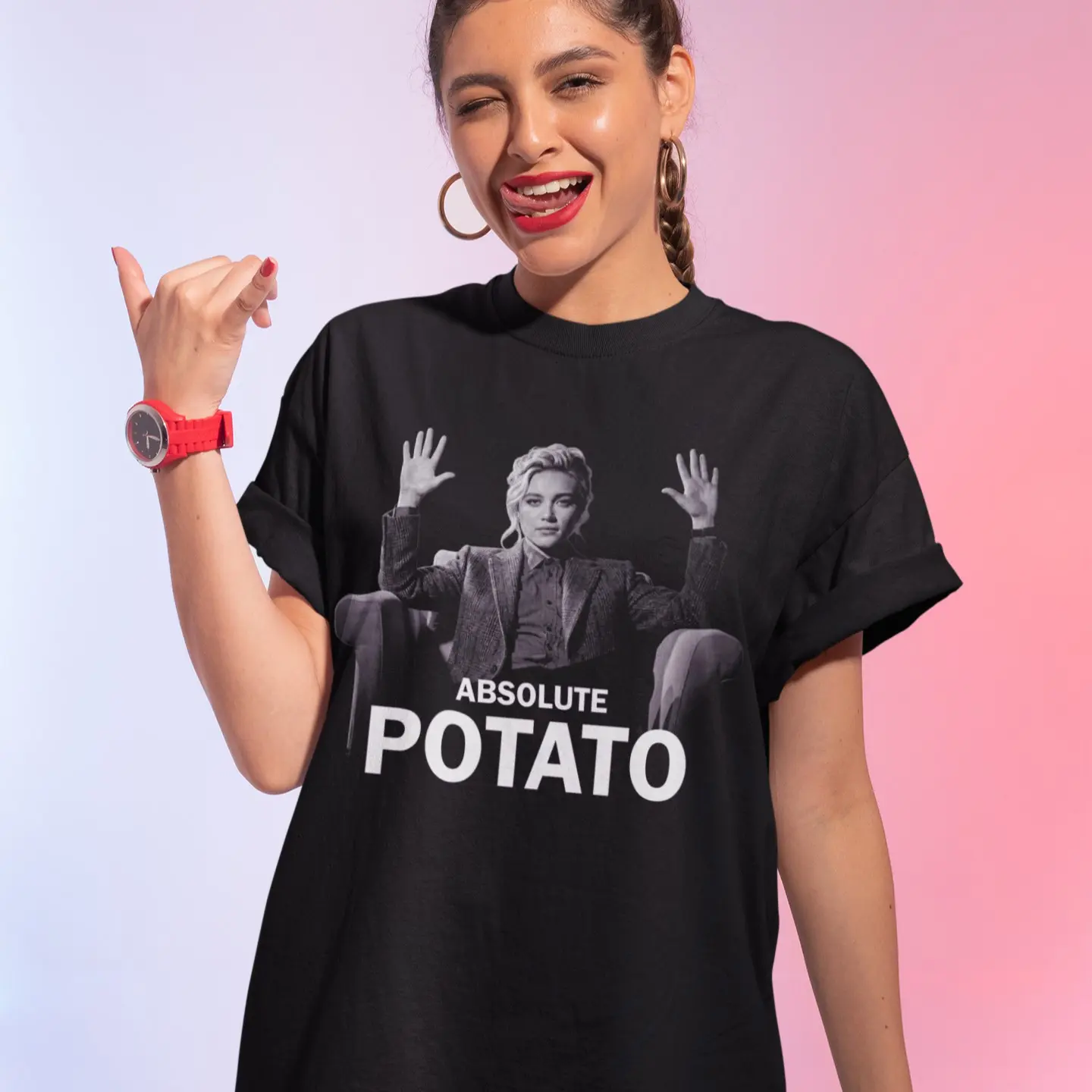 Yelena Absolute Potato Shirt, Movie Meme, Unisex Tee