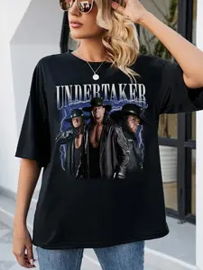 The Undertaker Unisex Shirt Wwe Fan Gifts, American Wrestler, The Undertaker, The Undertaker Shirt, The Undertaker Merch, Gift For Fan, Unisex T-Shirt, Gifts For Girl, Short Sleeve Tee Shirt, Gifts For Birthday