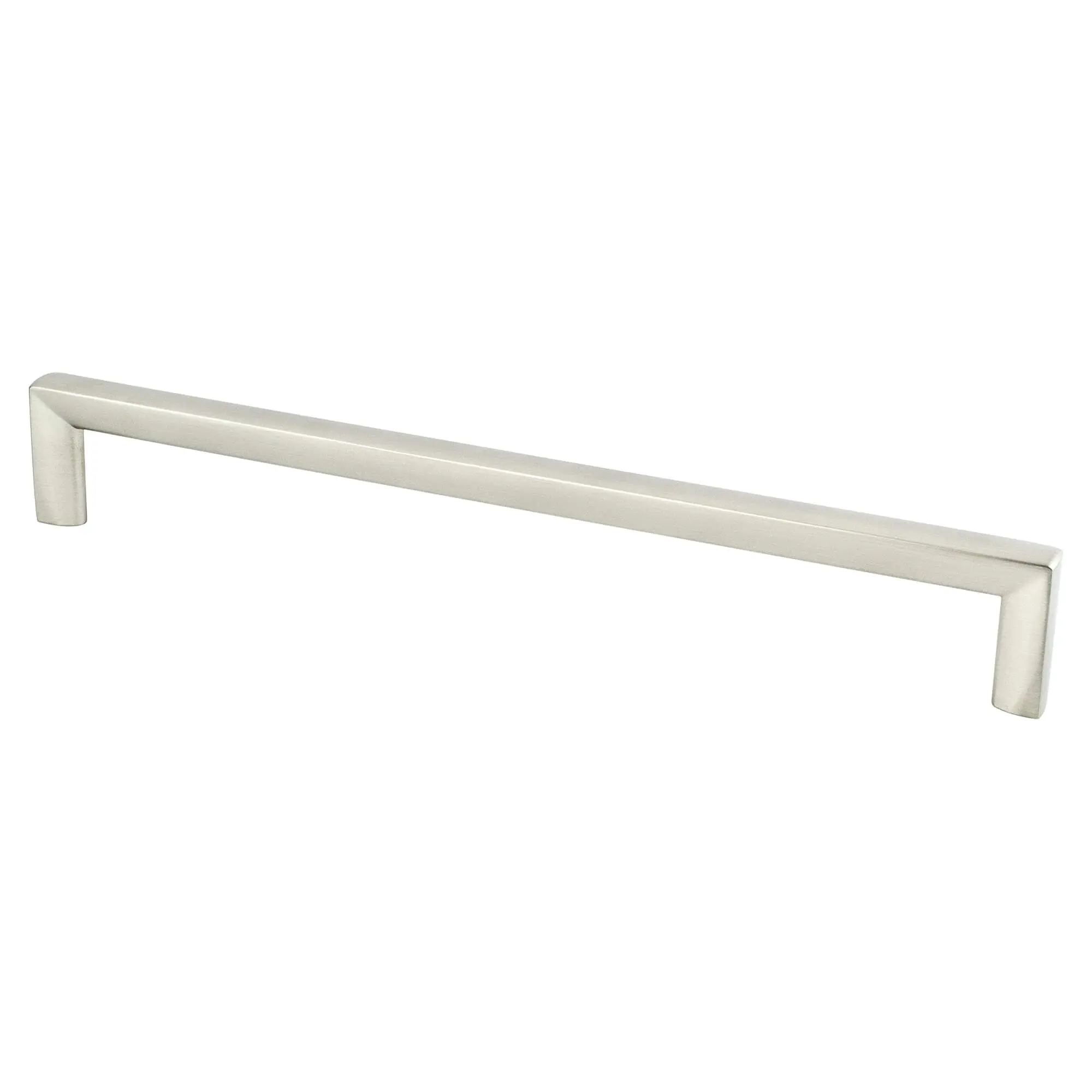 Berenson 9828-1BPN-P Contemporary Streamlined Metro Single Pull Appliance Handle, Brushed Nickel Hardware, Zinc Base, 224 mm CC, 235 mm, 9.25 in.