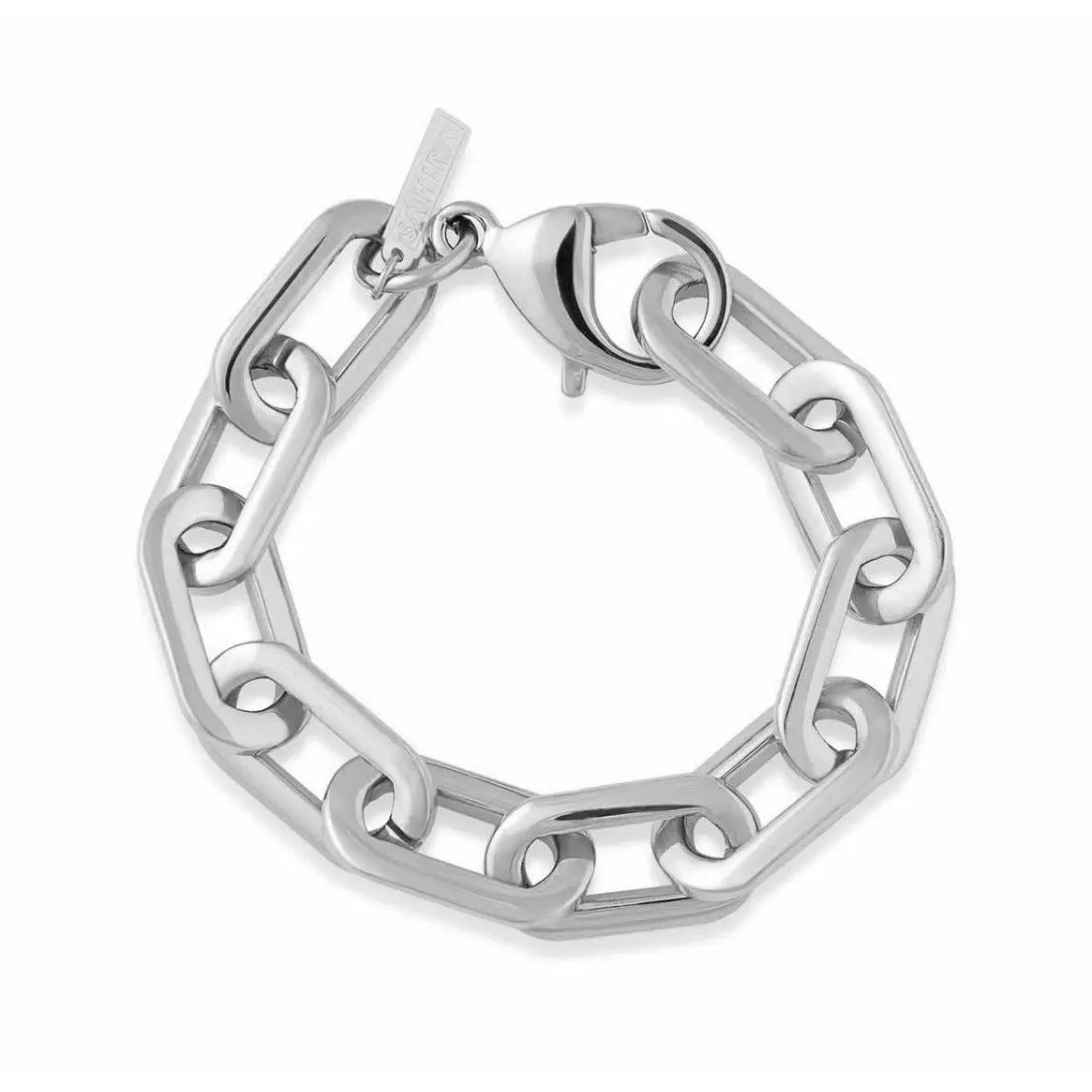 Chunky Paper Clip Bracelet
