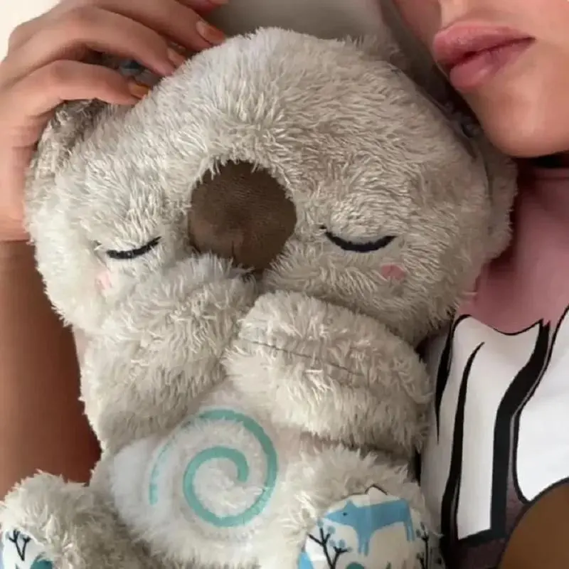 Baby Soother Relief Koala Bear Girl Stuffed Animal Crib Toys Soothe Koalas Plush Toy With Lullabys for sleep Easy To Use Durable