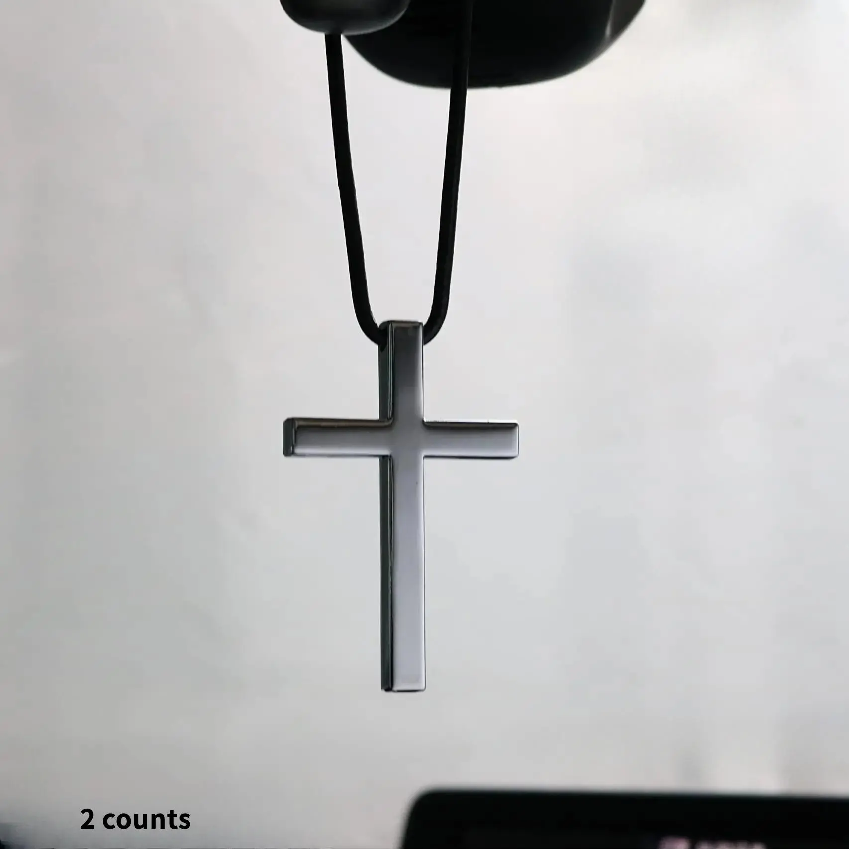 Cross Design Car Hanging Ornament, Vehicle Vintage Cross Pendant, Car Rearview Mirror Hanging Decoration, Universal Car Interior Accessories, Car Interior Ornaments, Automotive Car Accessory, Car Interior Decorative