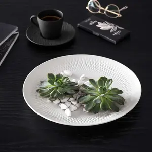 Villeroy & Boch Manufacture Collier Blanc Centerpiece Bowl