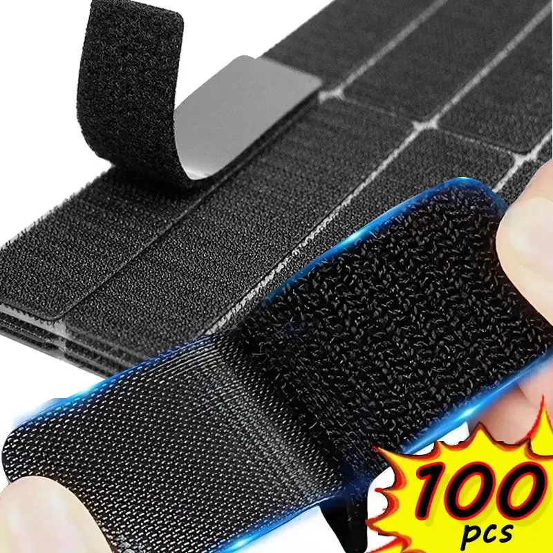 Car Carpet Fixing Stickers Double Sided Sticky Tape High Adhesive for Car Mat Non Slip Grip Pads Heavy Duty Floor Fix Patch 20PCS