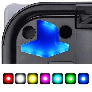 eXtremeRate RGB Logo LED for PS5 Console -  24 Effects, Illuminated Accessory Compatible with PS5 Disc & Digital Editions