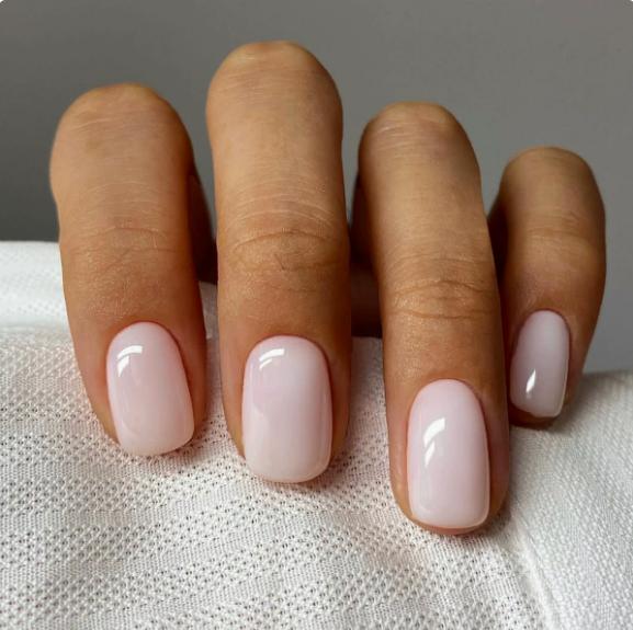 Multi-Style Short Oval Press On Nail Collection,Classic Burgundy / Blush Pearl Glow / Milky Cream Gloss For Woman