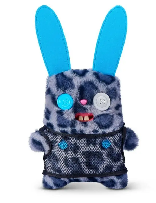 Fuggler Nipple Fuggs 9 Inch (Rabid Rabbit) by ZURU - Ugly Monster Plush for All Ages
