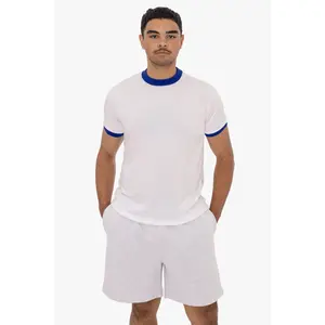 FF410 - Men's Poly Cotton Ringer Tee