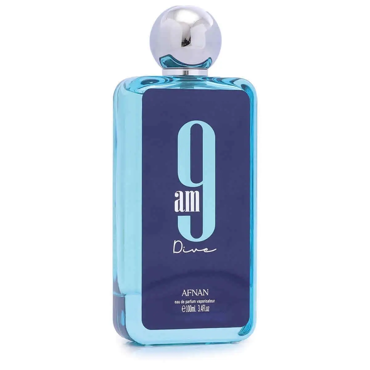 Afnan 9 AM Dive Eau de Parfum Spray for Unisex, 3.4 OZ by Afnan Perfumes afnan9 parfum spray