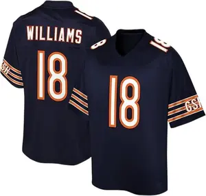 Print Williams #18 Jersey Shirt, Jersey Shirt, America Football Jersey, Sport Clothing, Football Uniform, Jersey For Football Fans, Gift for him