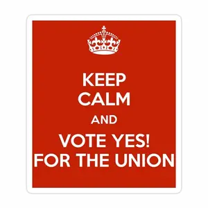 Keep Calm - VOTE UNION Sticker 5M8