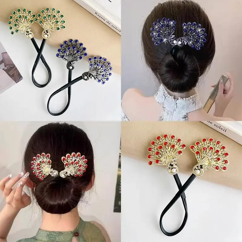 3PCS Hair Bun Maker - Soft Twist Roller, Quick Styling  display picture 1