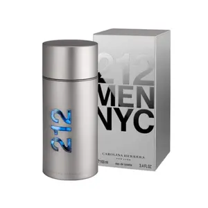 Carolina Herrera 212 NYC Eau de Toilette Spray for Men | Woody Floral Musk Perfume with Citrus, Ginger & Sandalwood