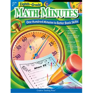 Creative Teaching Press  Math Minutes - 8Th Grade