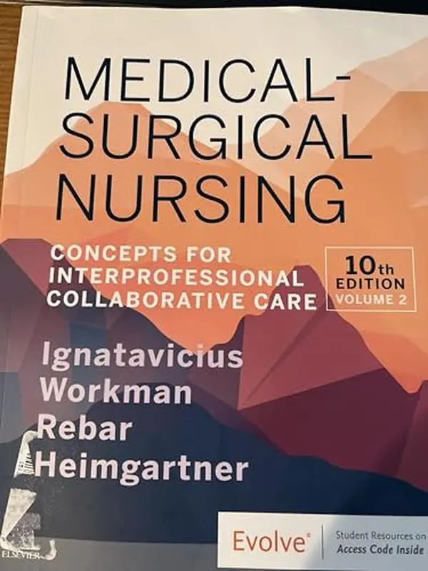 USED Book - MEDICAL-SURGICAL NURS.:CONC.,VOL.2 @ @ by unknown author (Paperback)