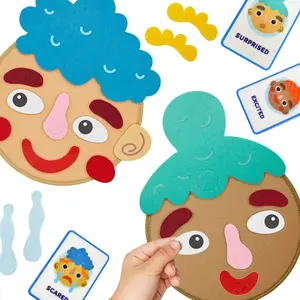 Social Emotional Learning Kit, Includes Emotion Games, Toys, DIY Activities, Visual Learning Tools, Autism Sensory Toys, Christmas Gift Ideas